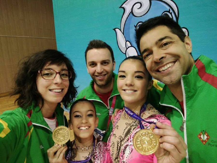 Portugal conquistou o título mundial de ginástica acrobática